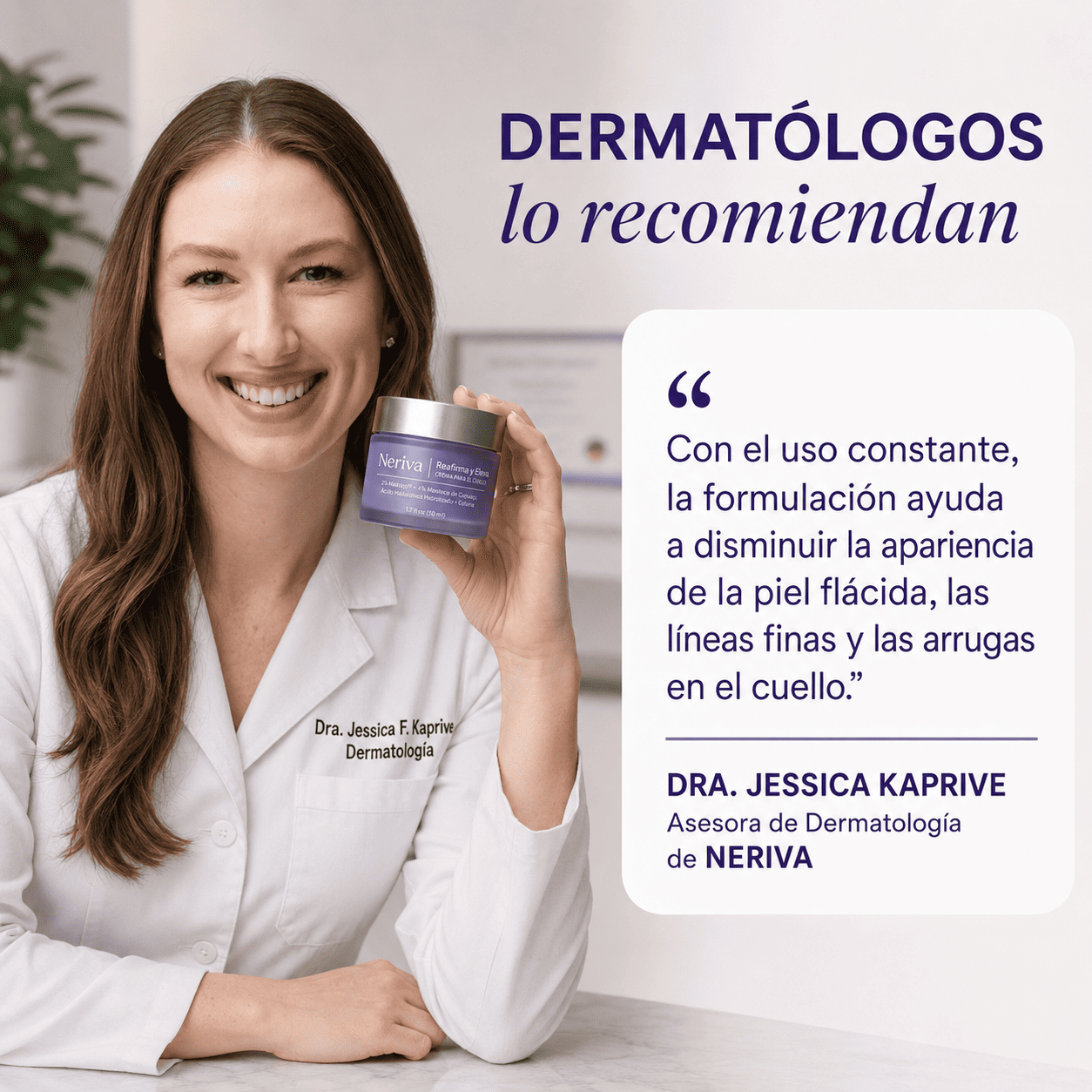 Reafirmante y Lifting Para el Cuello y Escote