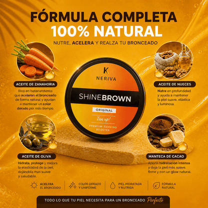 Shine Brown - Acelera tu Bronceado