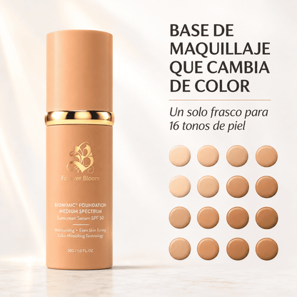Base 4 en 1 - Protección (SPF 50)  y Cobertura Total