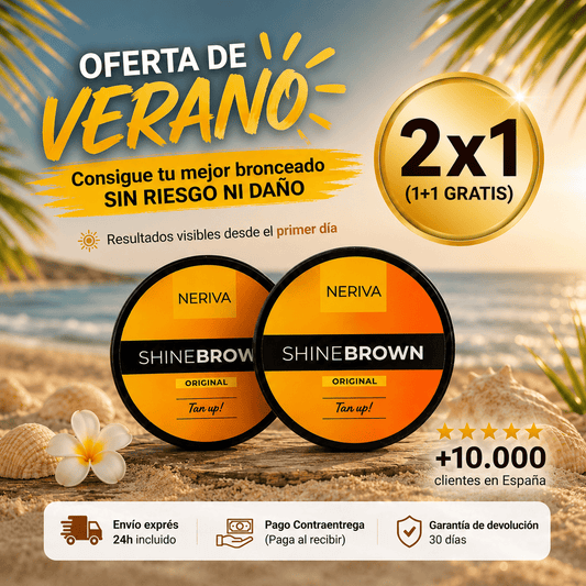 Shine Brown - Acelera tu Bronceado